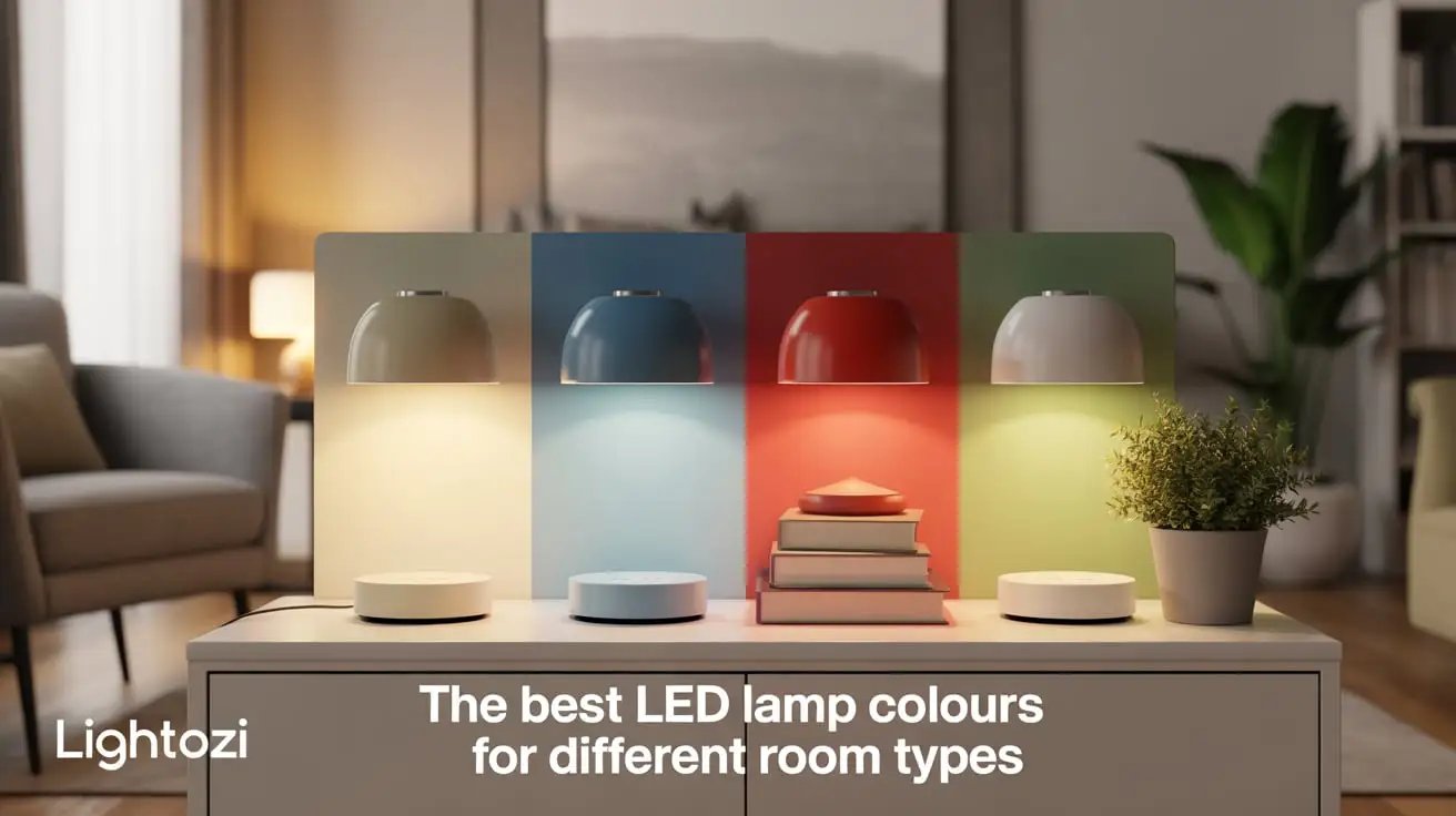 The Best LED Lamp Colours for Different Room Types