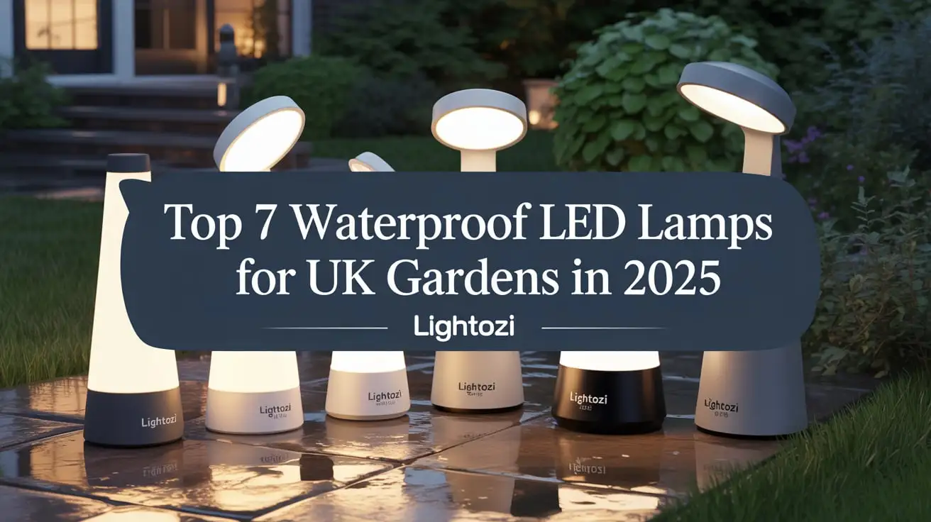 Top 7 Waterproof LED Lamps for UK Gardens in 2025