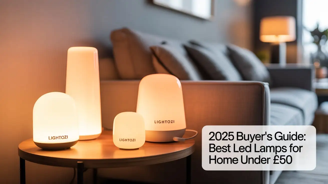 2025 Buyer’s Guide: Best LED Lamps for Home Under £50