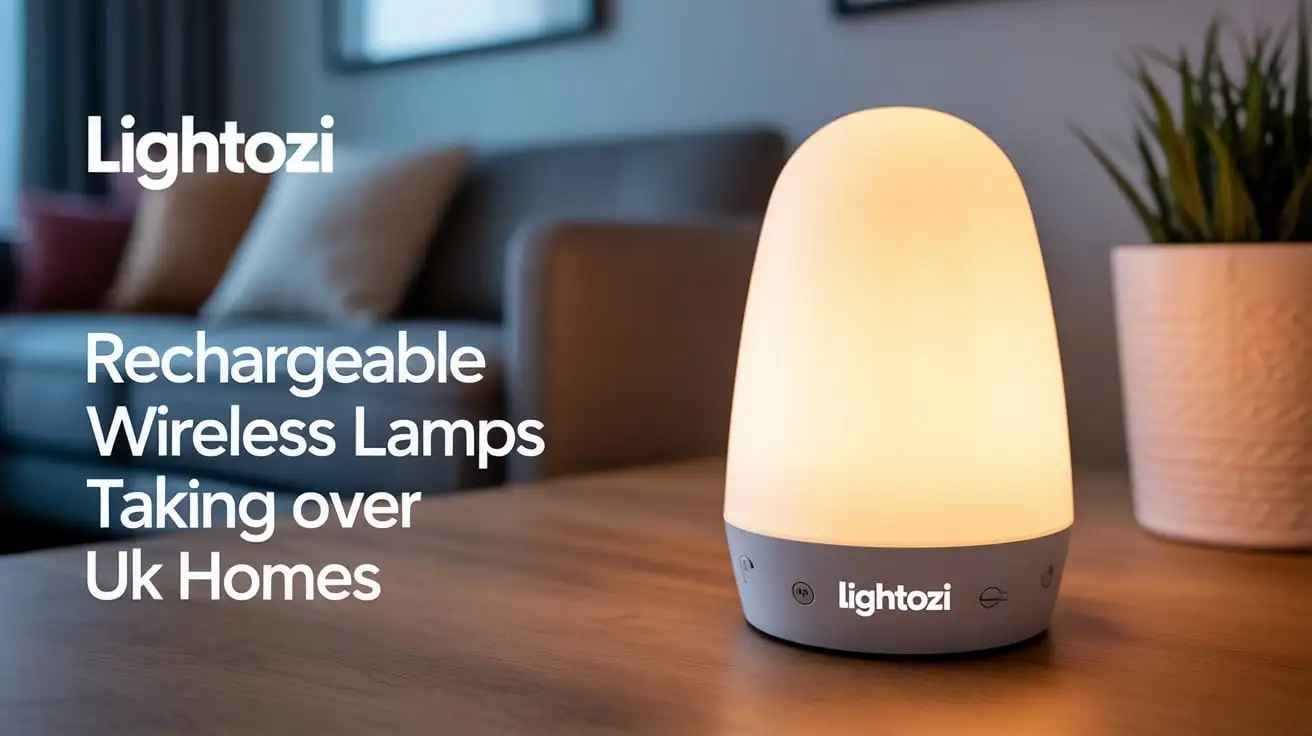Rechargeable Wireless LED Lamps Taking Over UK Homes