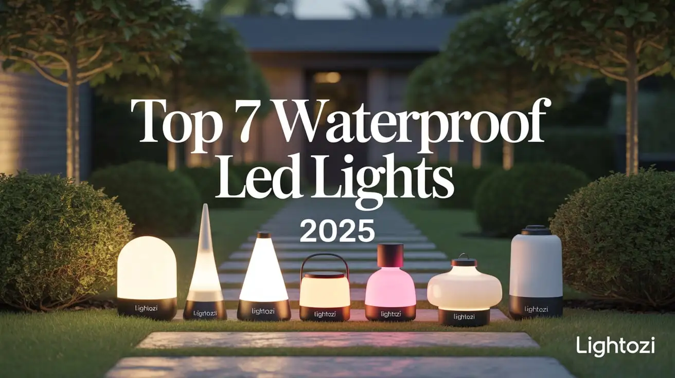 Top 7 Waterproof Wireless LED Lights for UK Gardens 2025