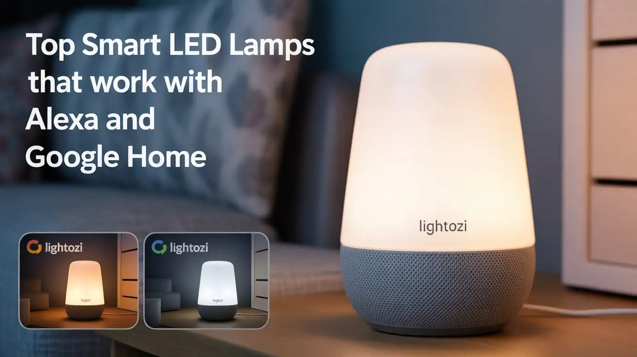 Top Smart LED Lamps That Work with Alexa and Google Home