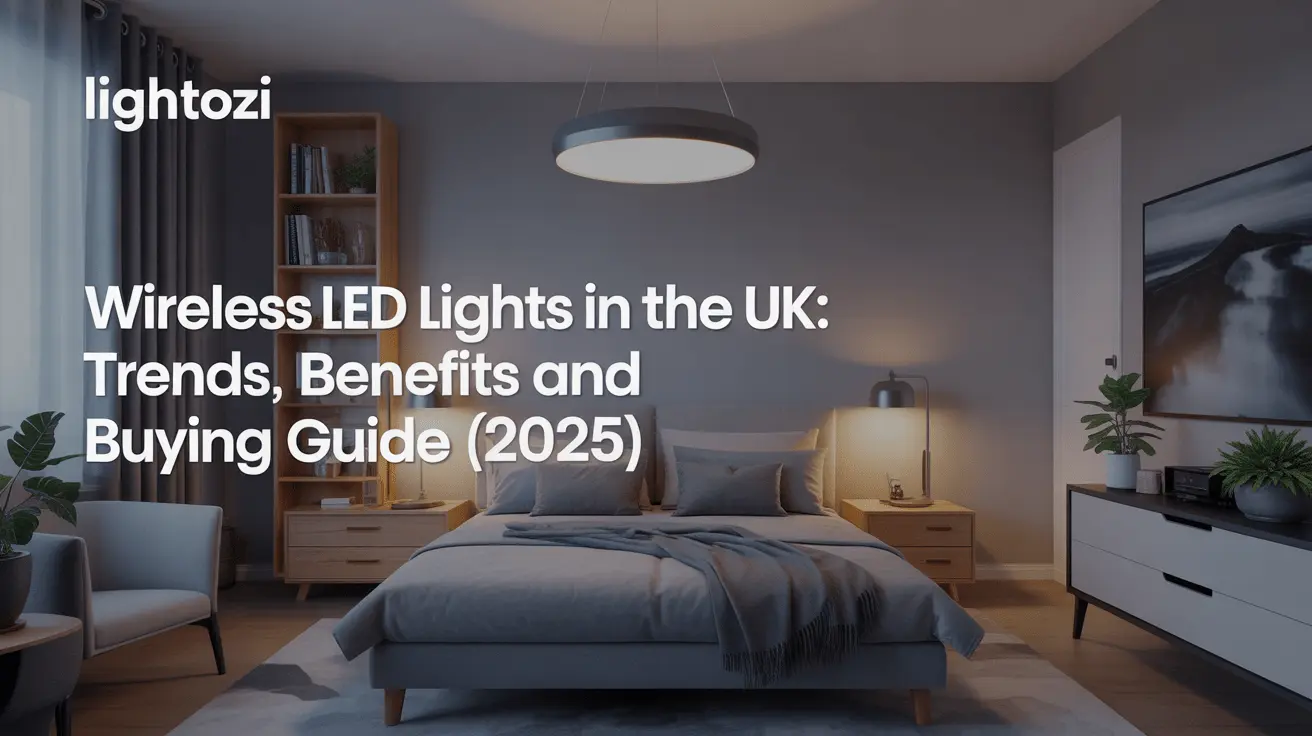 Wireless LED Lights in the UK: Trends, Benefits and Buying Guide (2025)