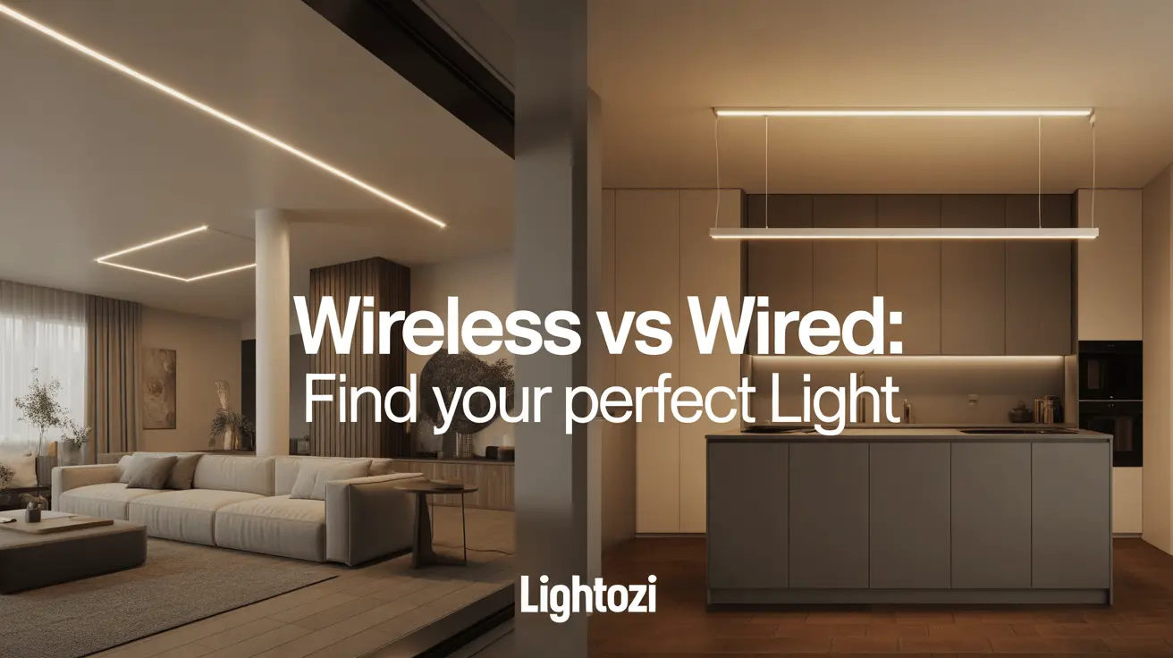 Wireless vs Wired LED Lighting: Best Pick for UK Homes
