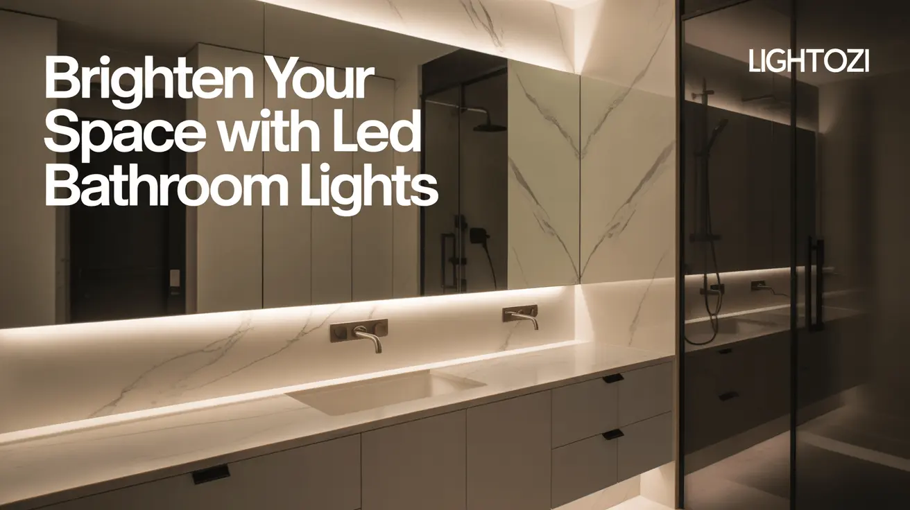 Brighten Your Space with LED Bathroom Lights