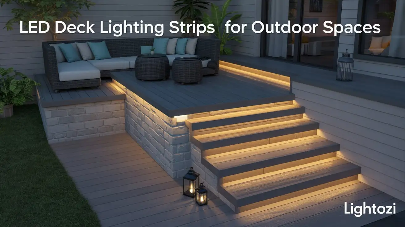 LED Deck Lighting Strips for Outdoor Spaces