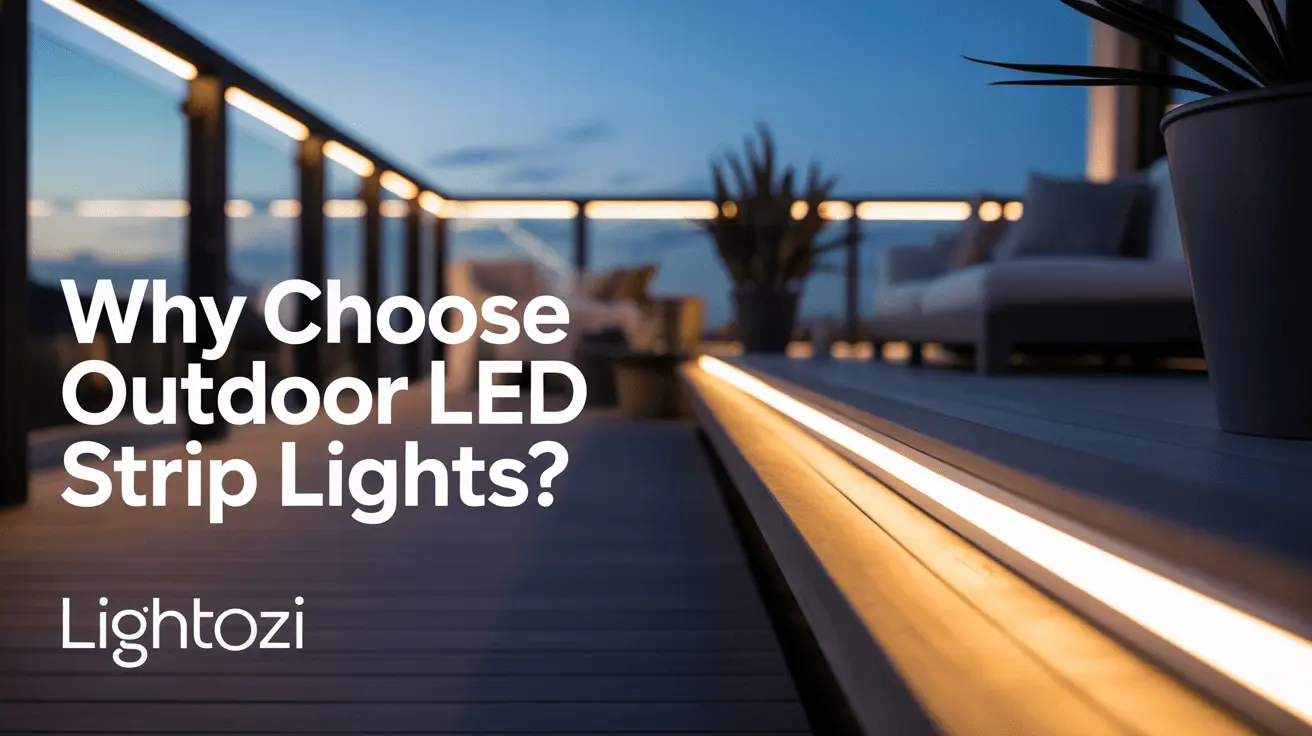 Why Choose Outdoor LED Strip Lights?